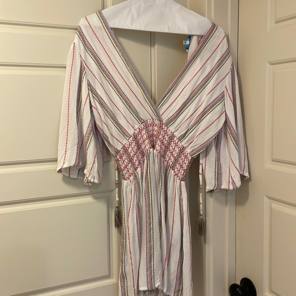 Blue Island Beach Cover‎ up